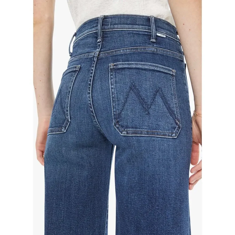 MOTHER Hustler Roller Patch Pocket Skimp Jeans - Picture 4 of 9